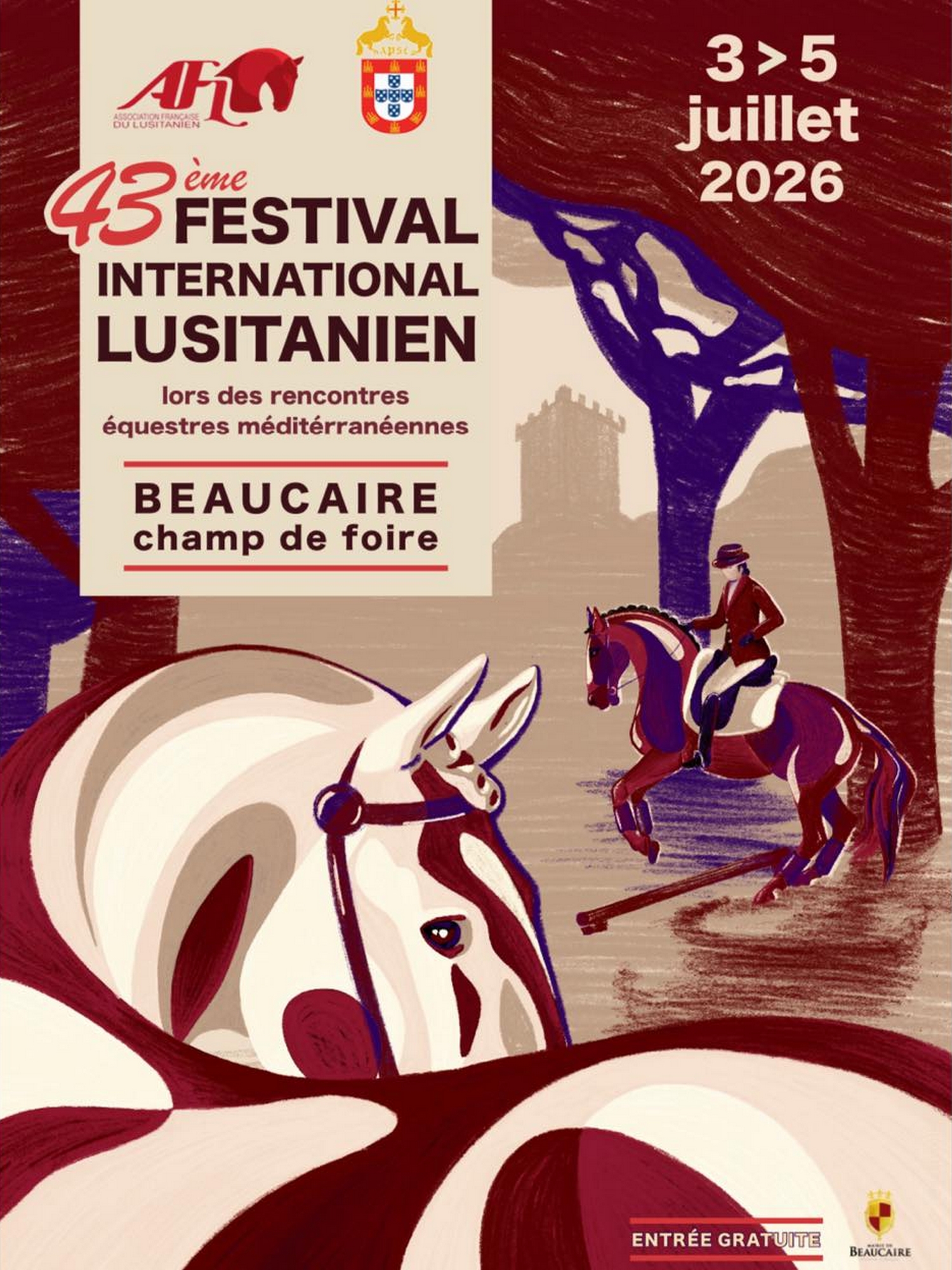 43eme Festival International du Lusitanien